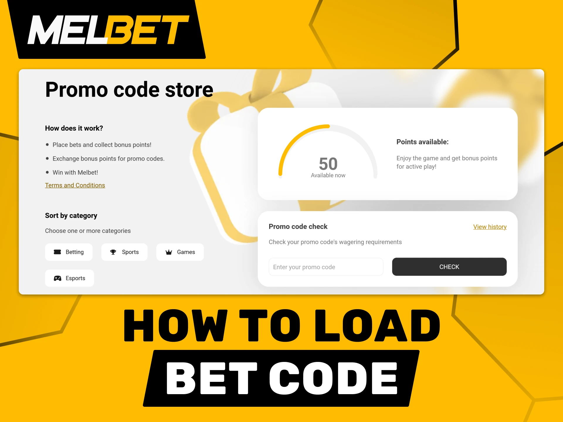 Use Melbet bet codes to enhance your betting experience.