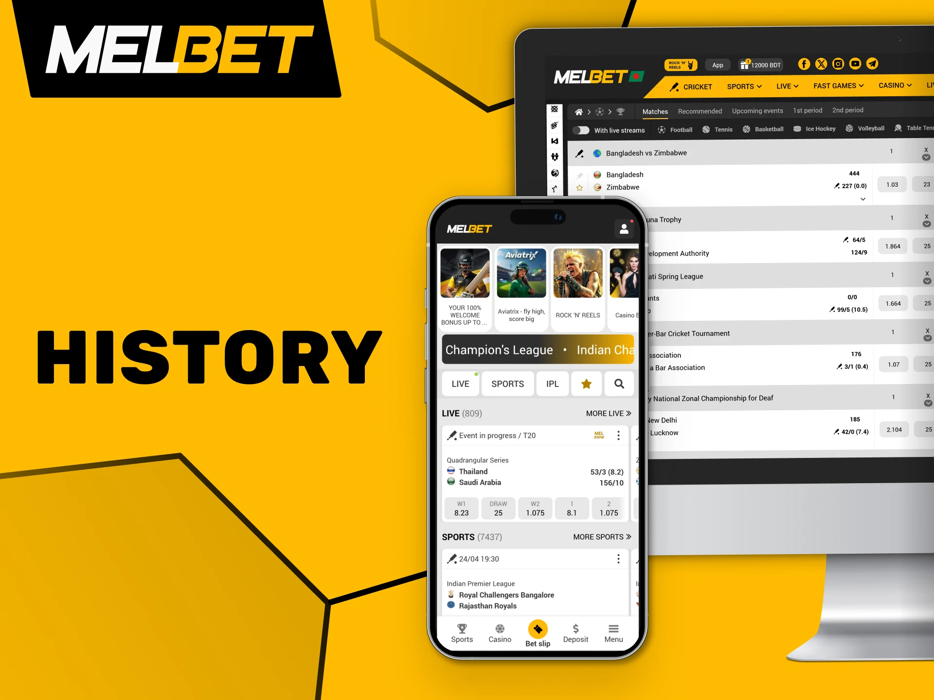 Melbet has been providing a top-quality betting experience since 2016.
