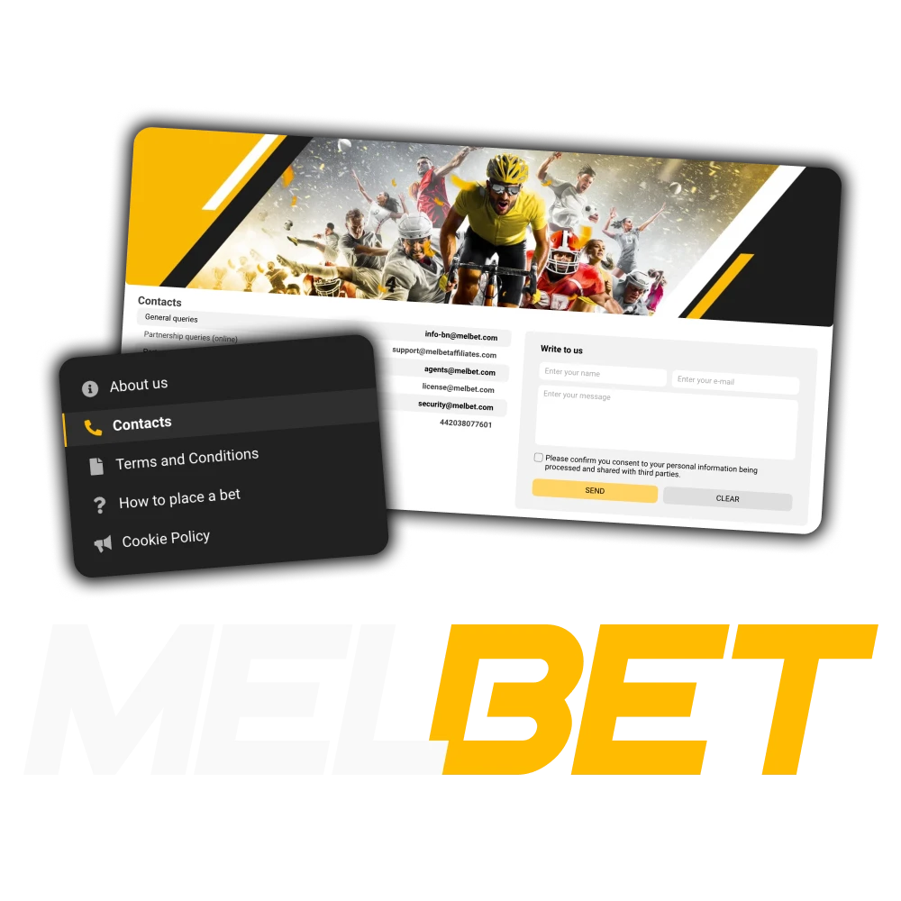 Melbet customer support is available to help you anytime.