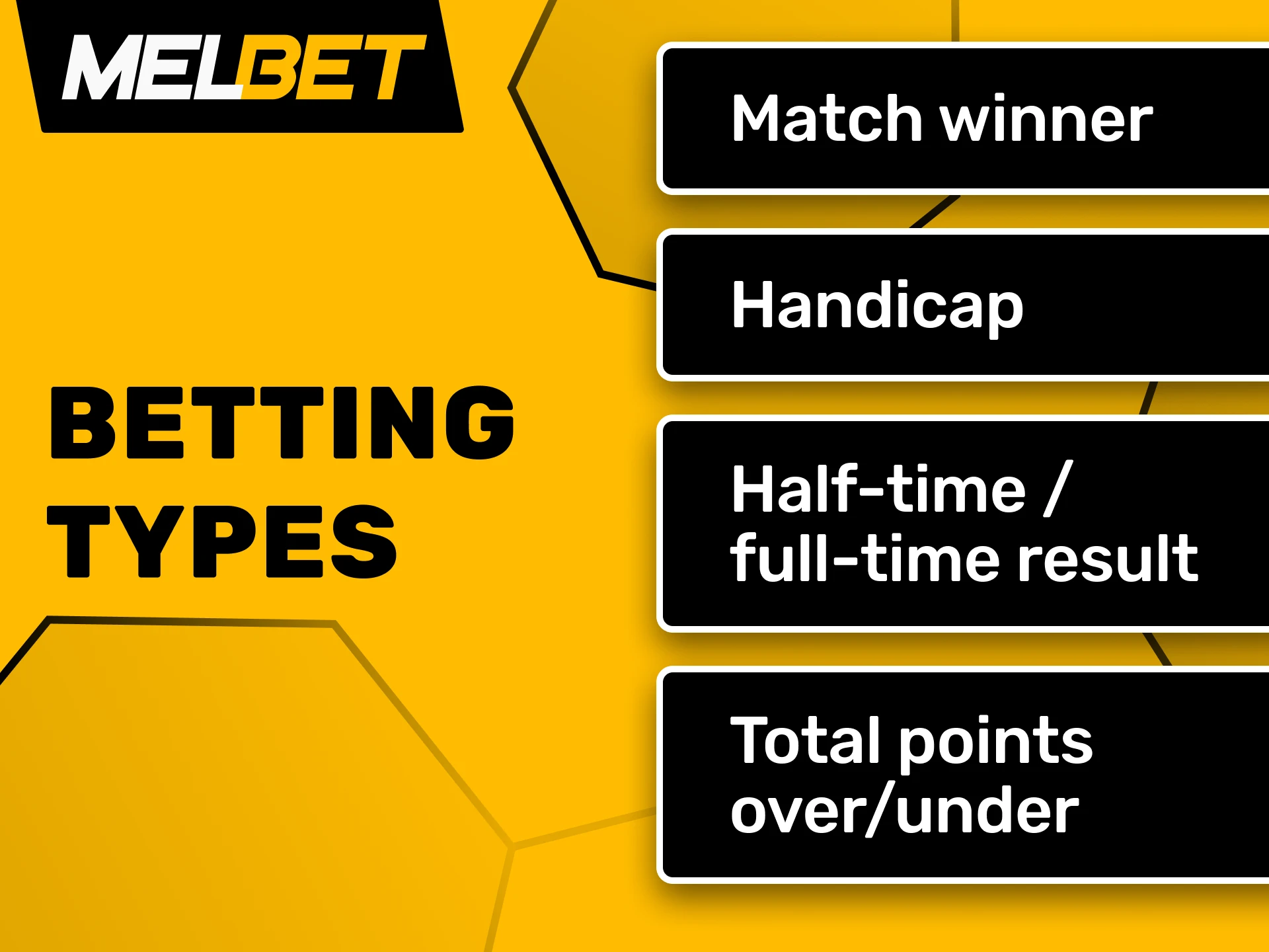 Choose from numerous kabaddi betting options at Melbet.