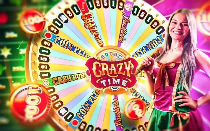 Melbet’s Crazy Time live casino with vibrant visuals and real-time gameplay.